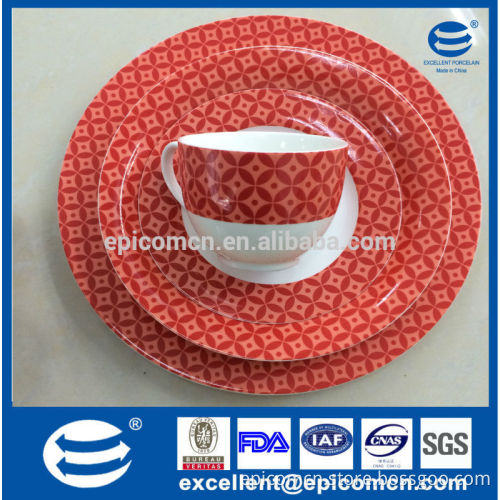 2015 best seller China tableware, party ceramic tableware set, tableware wholesale china supplier